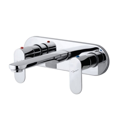 Picture of 3 Hole Basin Mixer Wall Mounted