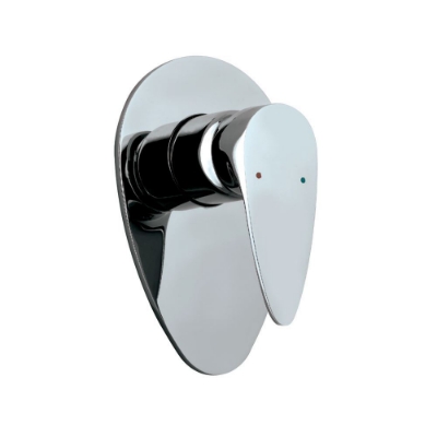 Picture of Kit de Elemento Exterior de Inversor Monocomando Manual Encastrável - Cromado