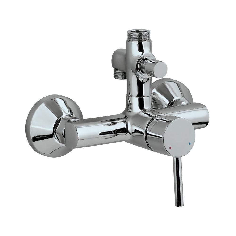 Florentine Exposed Hand + Overhead Shower Mixer | Jaquar Global