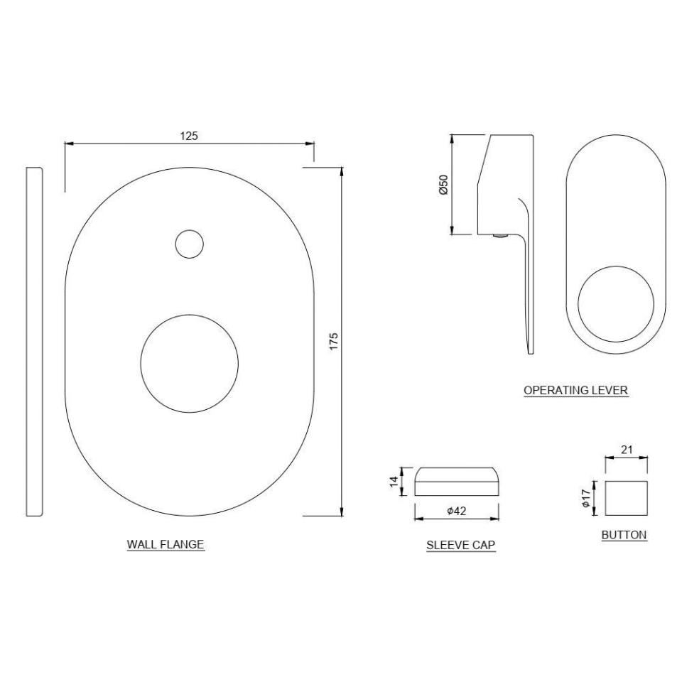 Ornamix Prime Lever Way Diverter Exposed Part Jaquar Global