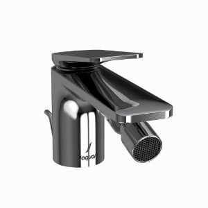 Picture of Mitigeur de bidet monocommande  avec vidage Popup - Chrome noir