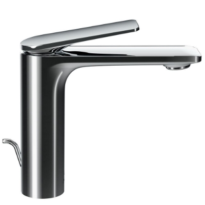 Picture of Single Lever Extended Basin Mixer with Popup Waste - Chrome