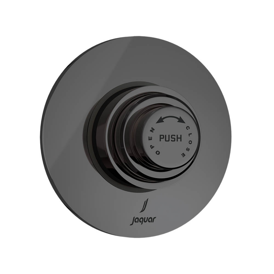 Picture of Metropole Dual Flow In-wall Flush Valve - Black Chrome