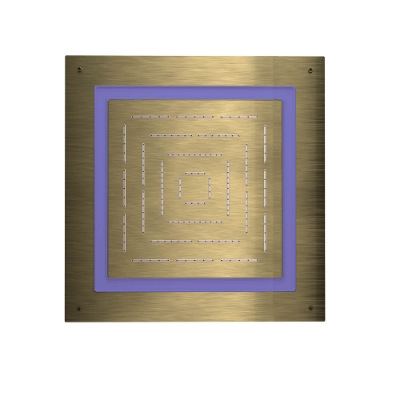 Picture of Maze Prime Square Shape Single Function Shower - Antique Bronze
