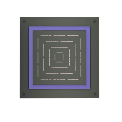 Picture of Douche à fonction unique de forme carrée Maze Prime - Graphite