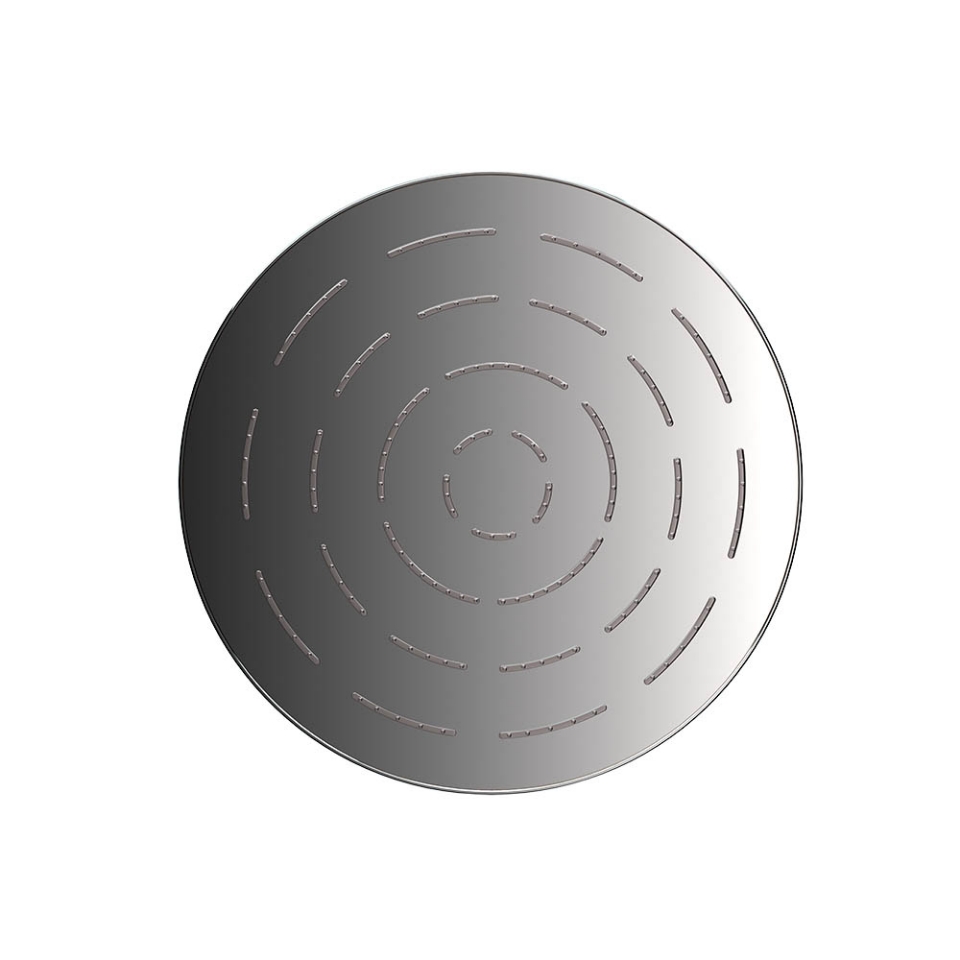 Picture of Round Shape Maze Overhead Shower - Black Chrome
