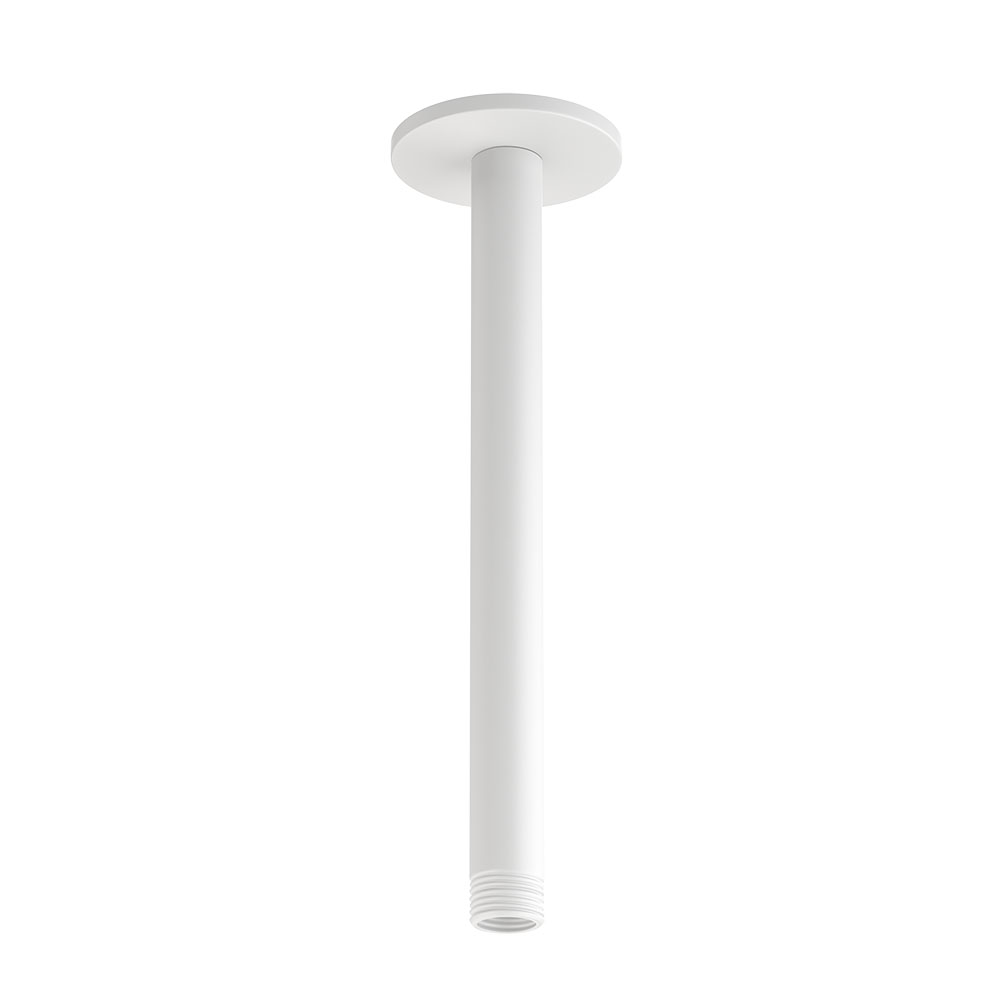 Round Ceiling Shower Arm White Matt Jaquar Global