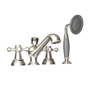 Picture of 4-hole Bath & Shower Mixer - Stainless Steel
