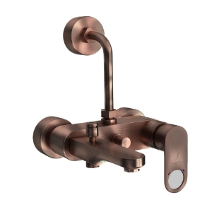 Picture of Single Lever Bath & Shower Mixer 3-in-1 System - Antique Copper