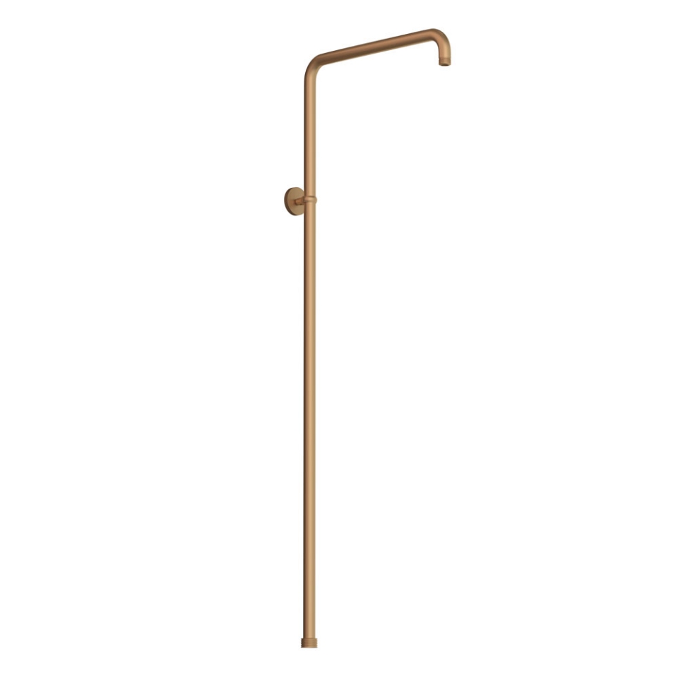 Picture of Exposed Shower Pipe L-Type - Gold Matt PVD