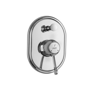 الصورة: مجموعة الأجزاء المكشوفة من محول داخل الحائط بذراع واحد - كروم 