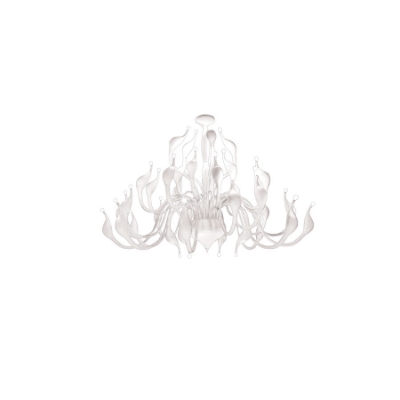 Picture of Meta Swan Chandelier - White