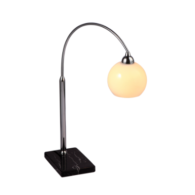 الصورة: مصباح منضدة من زجاج الأوبال