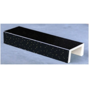 Picture of Galaxy Black  Artificial Marble Ledge - (Size : 1601-2000)