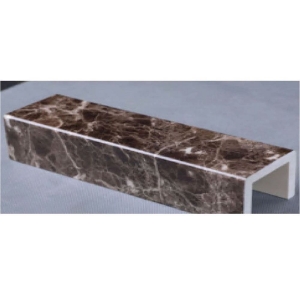 Picture of Dark Grey Mesh Artificial Marble Ledge - (Size : 1000x1000)