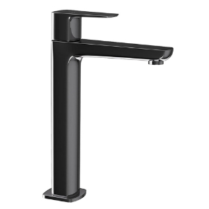 Picture of High Neck Basin Tap - Black Chrome