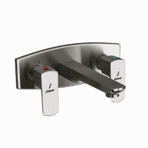 Picture of 3 Hole Basin Mixer Wall Mounted - Stainless Steel