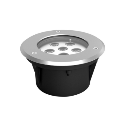 الصورة: مصباح إضاءة أرضي هيدروس - رمادي