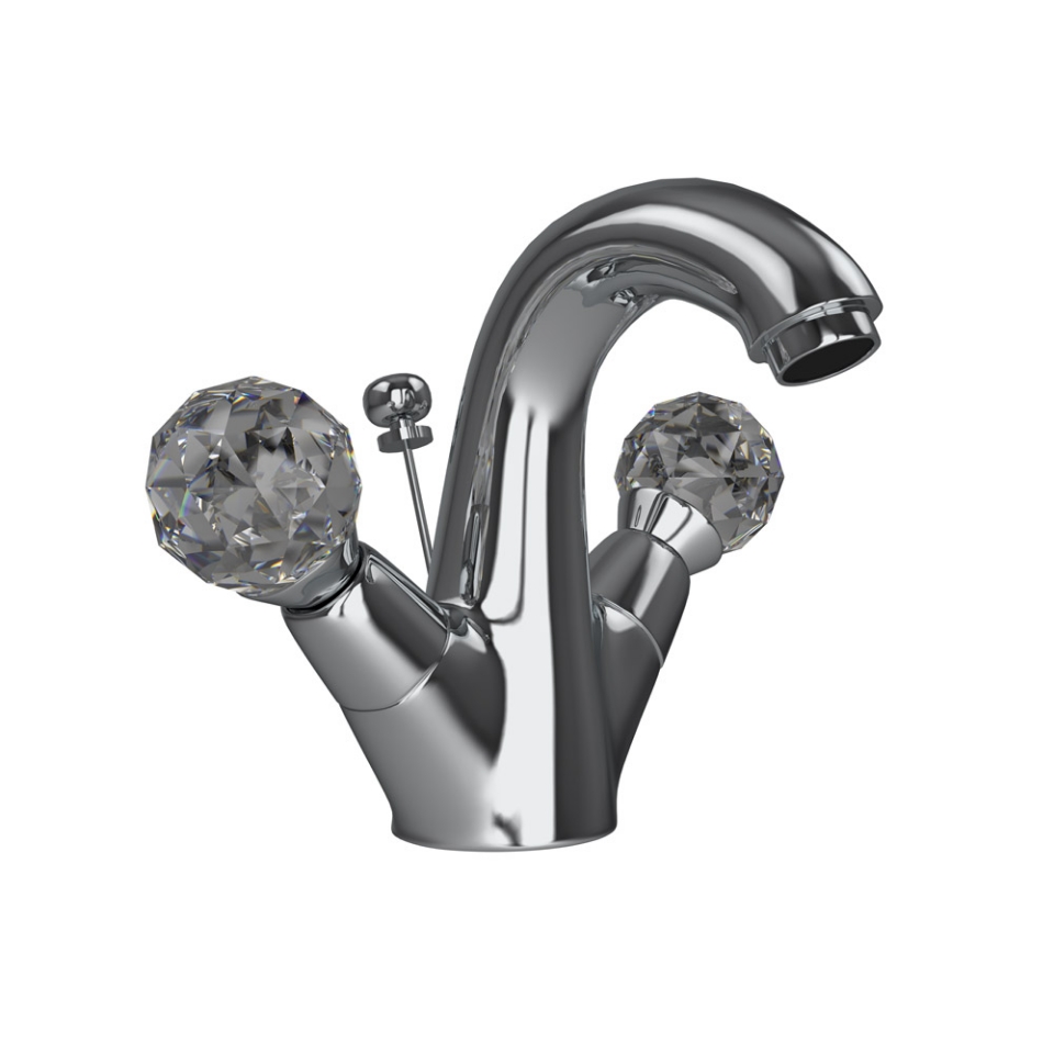 Picture of Monoblock Basin Mixer with Popup Waste