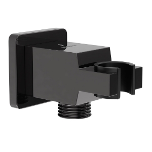 Picture of Square Wall Outlet - Black Chrome