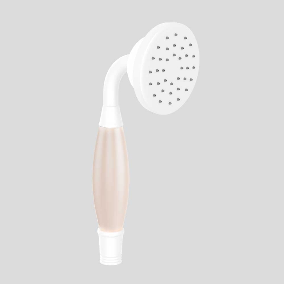 Picture of Round Shape Victorian Hand Shower - White Matt