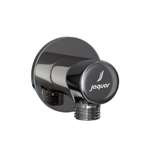 Picture of Round Wall Outlet - Black Chrome