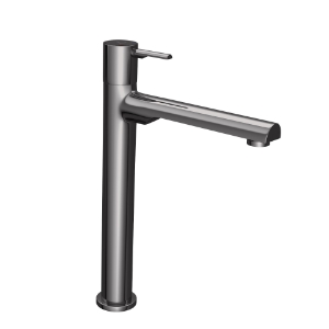 Picture of High Neck Basin Tap  - Black Chrome