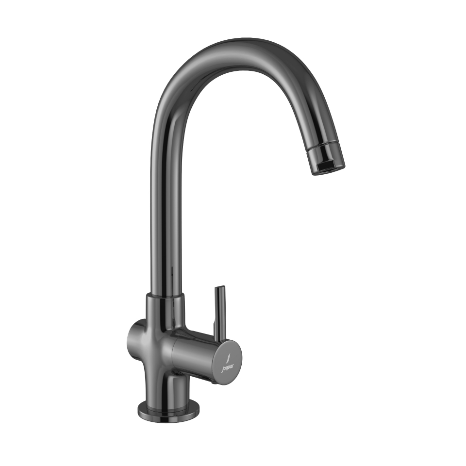 Picture of Sink Pillar Tap - Black Chrome