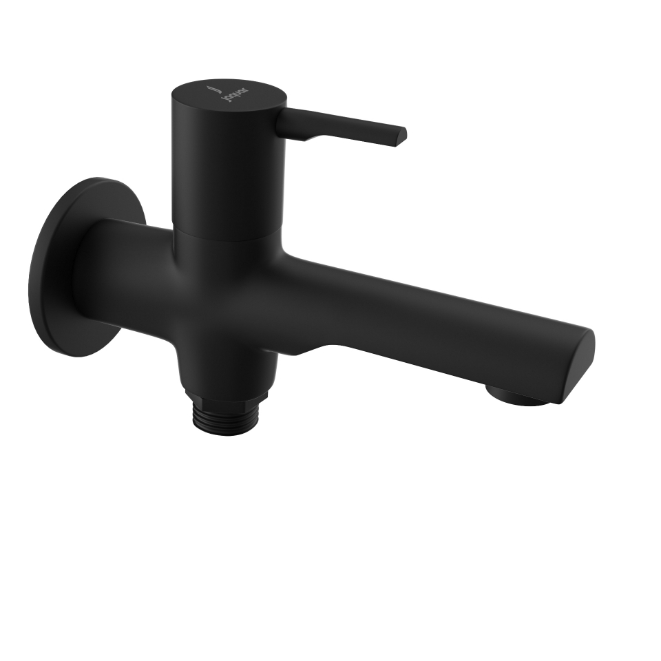 Picture of 2-Way Bib Tap  - Black Matt