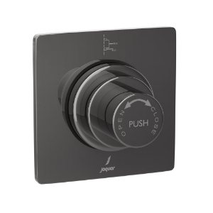 Picture of Metropole Dual Flow In-wall Flush Valve - Black Chrome