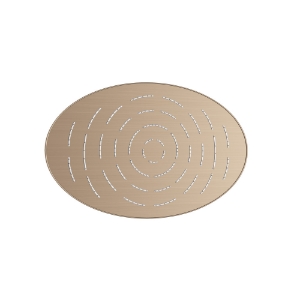 Picture of Oval Shape Maze Overhead Shower - Gold Dust
