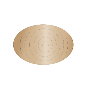 Picture of Oval Shape Maze Overhead Shower - Auric Gold