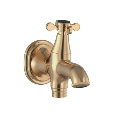 Picture of 2-Way Bib Tap - Full Gold