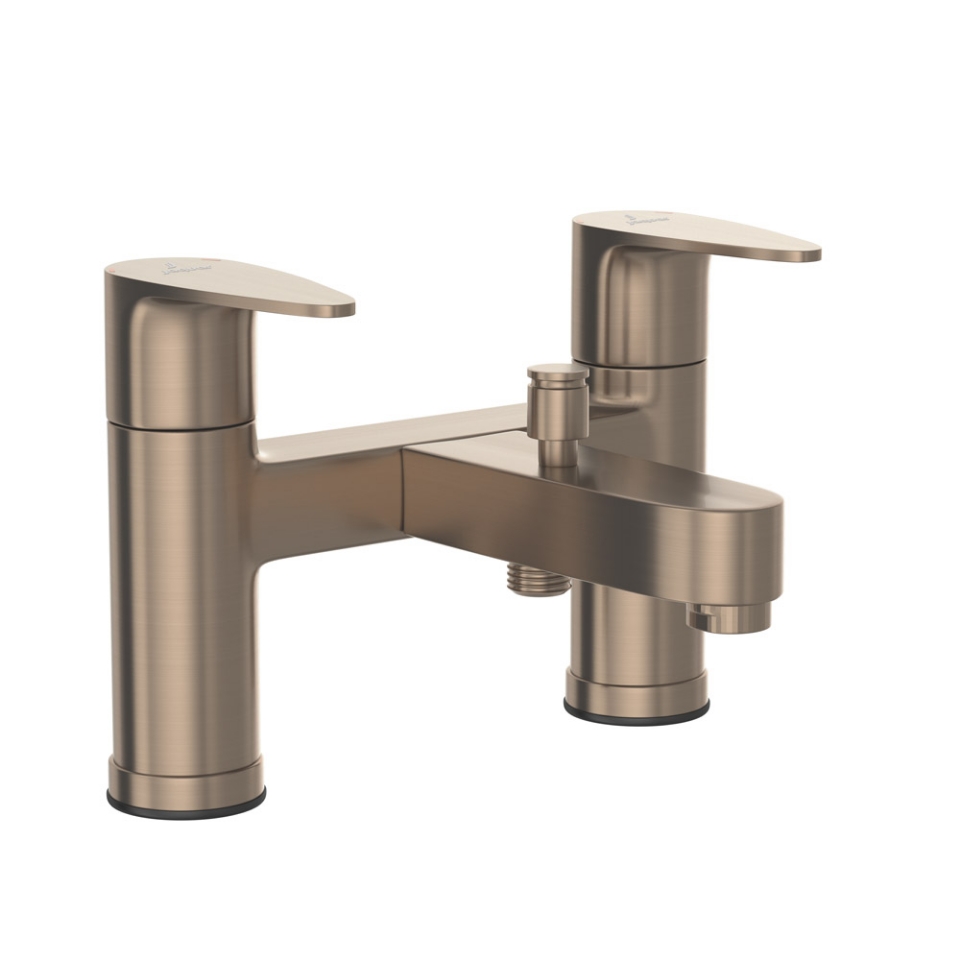 Picture of H Type Bath and Shower Mixer - Gold Dust