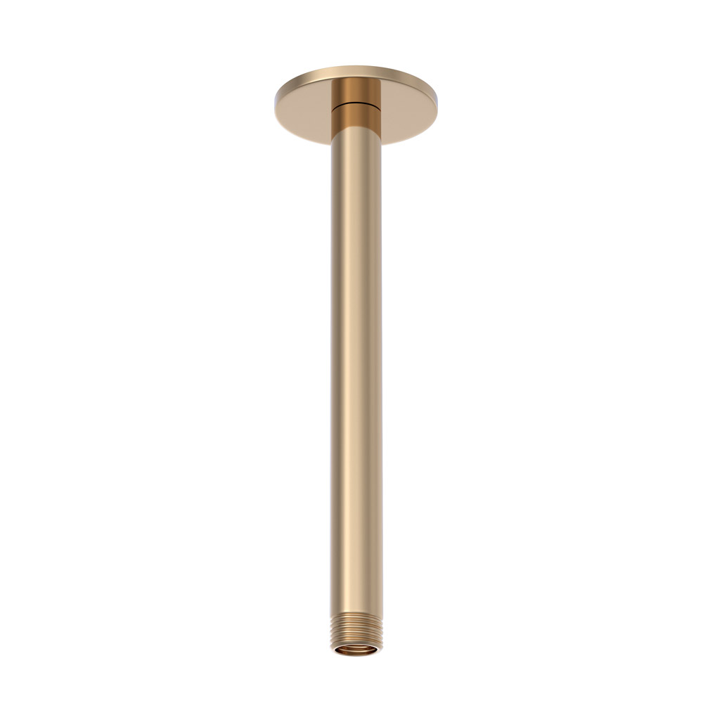 Round Ceiling Shower Arm Auric Gold Jaquar Global