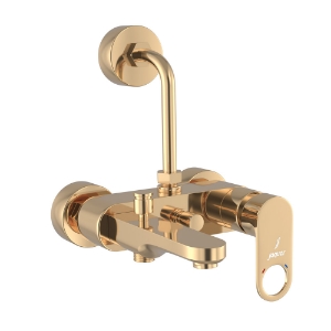 Picture of Single Lever Bath & Shower Mixer 3-in-1 System - Auric Gold