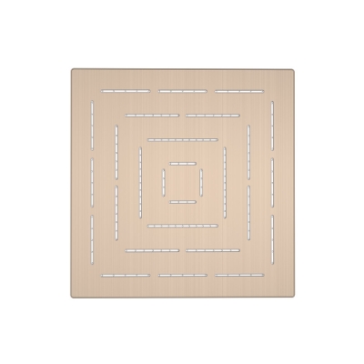 Picture of Square Shape Maze Overhead Shower - Gold Dust