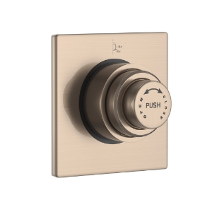 Picture of Metropole Dual Flow In-wall Flush Valve - Gold Dust