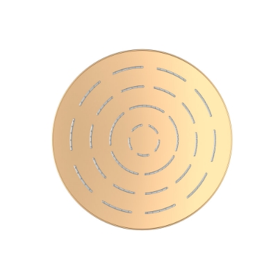 Picture of Douche de tête MAZE de forme ronde à fonction unique - Plein d'or