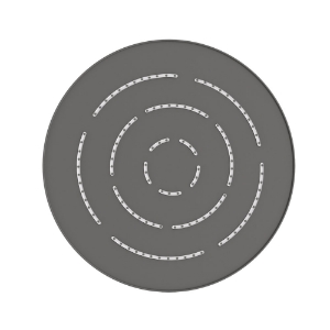 Picture of Douche de tête MAZE de forme ronde à fonction unique - Graphite