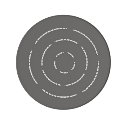 Picture of Douche de tête MAZE de forme ronde à fonction unique - Graphite