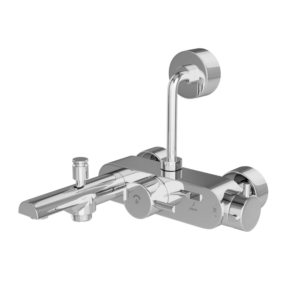 Picture of Exposed Thermostatic Bath & Shower Mixer 3-in-1 System