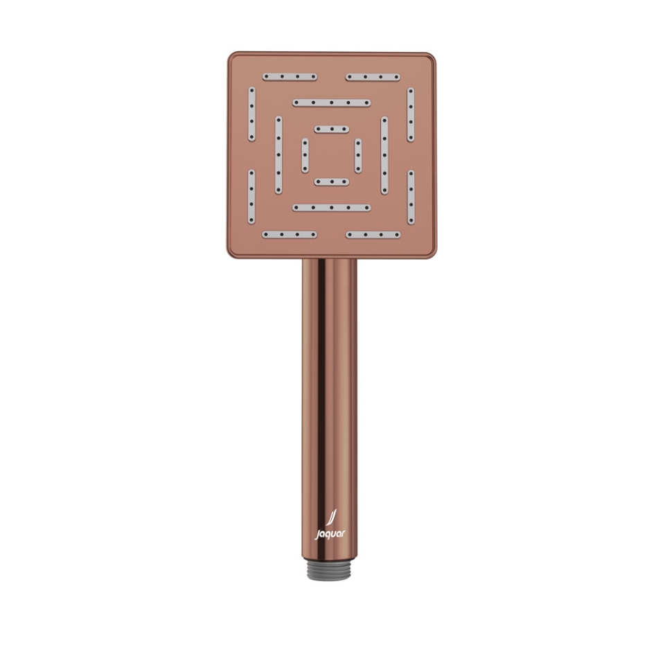 Picture of Single Function Square Shape Maze Hand Shower - Blush Gold PVD