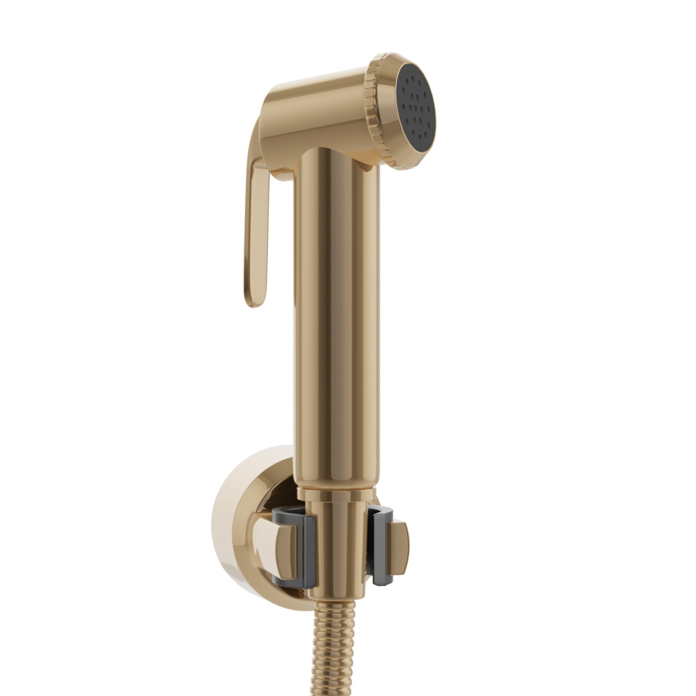 Auric Gold Color Health Faucet with Flexible Pipe | Jaquar Global