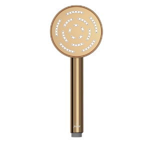 Picture of Single Function Round Shape Maze Hand Shower - Auric Gold