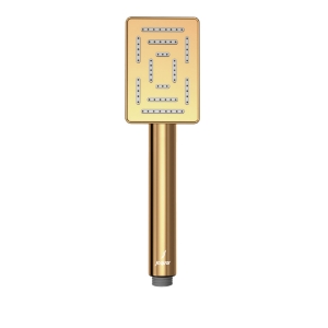 Picture of Single Function Rectangular Shape Maze Hand Shower - Auric Gold