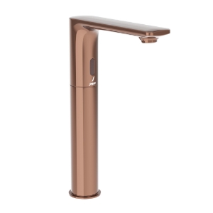 Picture of Laguna High Neck Sensor Faucet - Blush Gold PVD