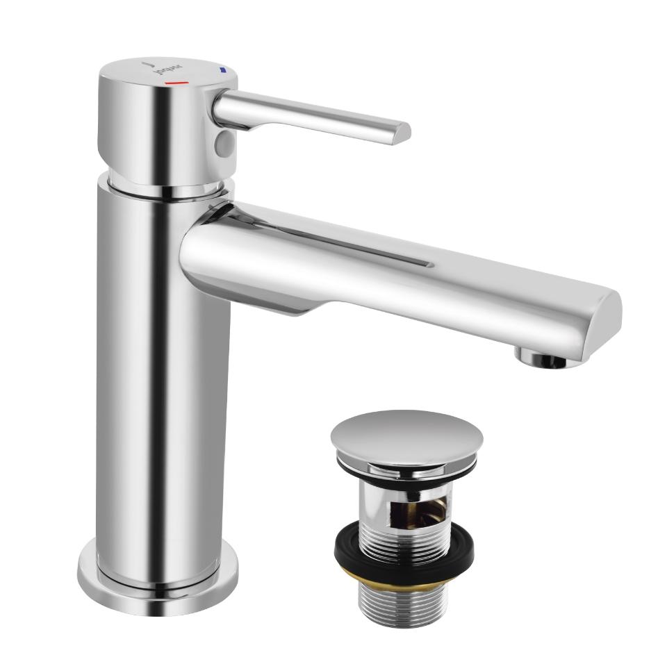 Single Lever Basin Mixer with Click Clack Waste | Jaquar Global