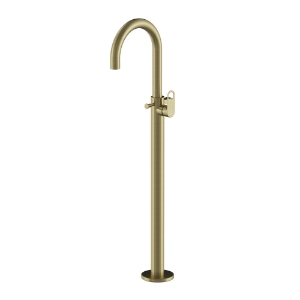 Immagine di Colonna vasca freestanding tonda - Bronzo antico