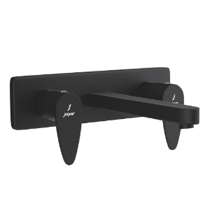 Immagine di 3 Hole Basin Mixer Wall Mounted - Black Matt